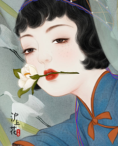 小黑皮33采集到古代美人画像