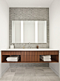 日式风格浴室柜简洁装修效果图