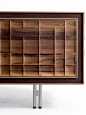 Wooden sideboard with doors A-113 | Sideboard - Dale Italia