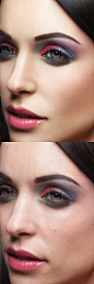 Beauty retouching by (Dodge and burn) equipment