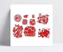 剪纸兔图片素材|2011,2011年,2011年贺卡,2011新年素材,30,PSD分层素材,春节,节日素材,兔年贺卡,兔子,兔子素材,新年素材,源文件,元旦春节,节日矢量素材,矢量素材
