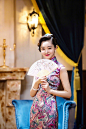 前有张曼玉，今有小花宋轶。旗袍，中国美，演绎中国女性魅力！ ​​​​