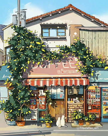 可爱的街边小店 | Angela Hao...