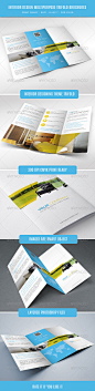 Interior Designing Tri-Fold Brochure - Informational Brochures