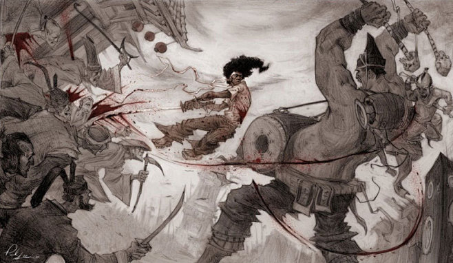 爆炸头武士-Afro Samurai P...