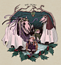 #happyholidays Happy Holidays - hackto的插画