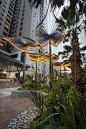The landscape at 60 Nguyen Duc Canh was designed by Eden Landscape with a modern and simple style #eden #edenlandscape #landscapedesign #landscapearchitecture #project #apartment #residential #residentiallandscape