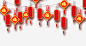 春节红色喜庆红灯笼福字挂饰装饰 设计图片 免费下载 页面网页 平面电商 创意素材