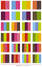 Great Color Combinations | Beautiful color schemes, color combinations, color palettes for print ...: 
