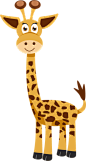 卡通长颈鹿动物园背景图片PNG免抠素材_模板下载(20.29MB)_动物大全