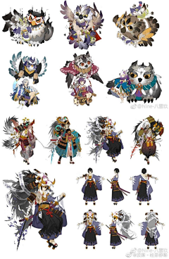 kingR-Art采集到阴阳师