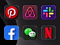 iOS 14 Big Sur 3D icons app icon app uiux ios14 octane octane render icons designer 3d icons ios app ios c4d branding bigsur 3d icon 3d design