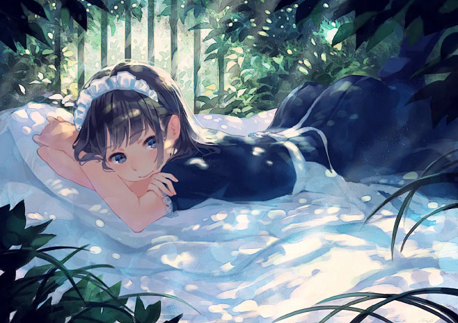 【P站画师】