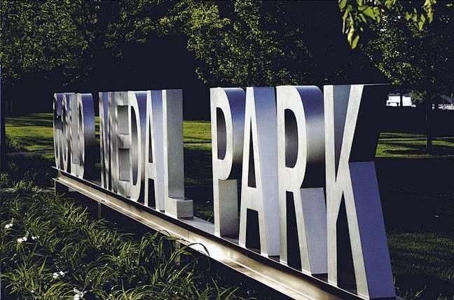 100张·现代风格LOGO景墙意向图 :...