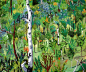 sophia heymans斑斓清新的山水画作品欣赏 文艺圈 展示 设计时代网-Powered by thinkdo3