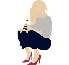 时尚经典插画人物 (86)