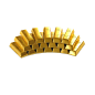 金色元素 金条金币