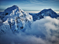 阿拉斯加山脉壮丽雪景_文化_腾讯网 #摄影比赛# #创意#