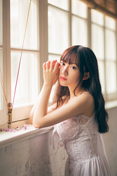 晴空夏夜采集到美女