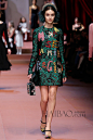Dolce & Gabbana 2015秋冬女装秀