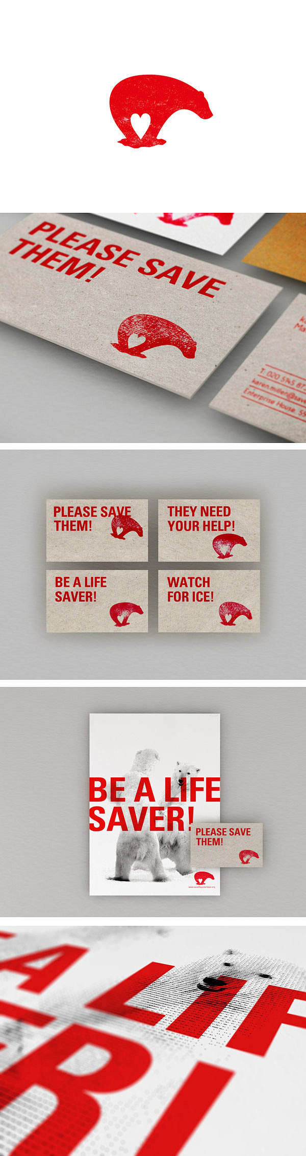 Save the polar bear ...