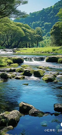 棉花糖999采集到草地湖泊