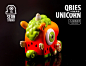 Sean Lee QBites Series at QQ Toys Expo 2020  : Malaysian artist Sean Lee set to extend his QBites series at the upcoming QTX QQ Toys Expo 2020! One that we haven't seen before is the Unicorn Qbites. A debut at the QQ Toys Expo. Sean signature