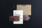 Unify Branding Mockup Kit : Unify is a stylish branding mockup kit specially designed for dark and moody projects.The mockup kit includes a notebook, packaging, envelopes, business cards, letterhead, folder reeded transparent glass, and a variety of brand