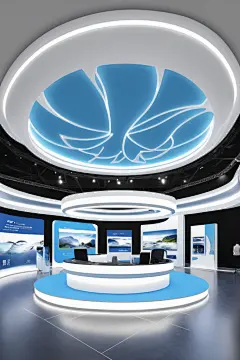 展厅设计现代科技展厅摄影图