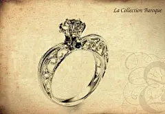 【灵猫出品】La Collection Baroque手绘戒指复古类型的 - 服装配饰专区 穿针引线服装论坛@北坤人素材