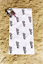 Babe Graphic Bath Towel