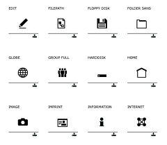 ぁ血刹风云城ぁ采集到The Best Icon Sets for Minimal S