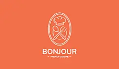 French Restaurant Head Chef Personal Business Card