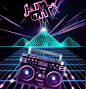 Jaw dropping 80s style neon artwork designs  Creative Nerds