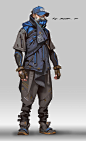 ArtStation - Cyberpunk style suit for myself, Rock D