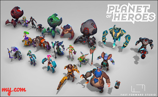 Planet of Heroes 3d ...