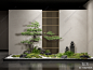 新中式景观造景3D模型下载【ID:1130215535】