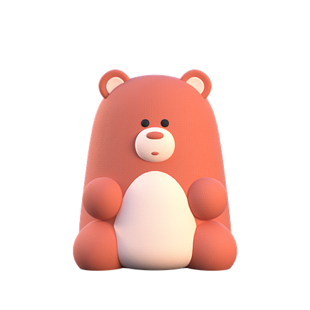 Bear 3D Illustration