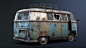 Volkswagen T1 Rusty, Sergey Ryzhkov : Game low-poly 3d-model of rusty abandoned retro bus Volkswagen T1

Collaborative work with Alexander Ryzhkov .
Model is avaible for purchase:
https://www.turbosquid.com/3d-models/3d-low-poly-rusty-volkswagen-t1-model-