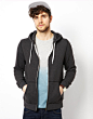 ASOS 全拉链连帽衫 | 连帽衫和卫衣 | 男装 | ASOS 中国