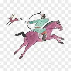 射猎卡通古风_百度图片搜索