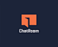 ChatRoom标志 社交 沟通 对话 聊天 门 房间 简约 商标设计  图标 图形 标志 logo 国外 外国 国内 品牌 设计 创意 欣赏