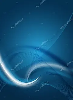 抽象的蓝色商业海报/背景设计