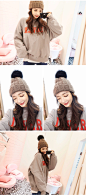 비로소 안심 beanie by 츄(chuu) : 울80%와 타조털100%로 퀄리티보장! 캐쥬얼하게 입을때 모자 하나만으로도 확 다른느낌을 느껴보세요!                                                                                                                           