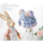 Alicegarden《缤纷独角兽·包子》 原宿软妹lolita罗马卷日常假发