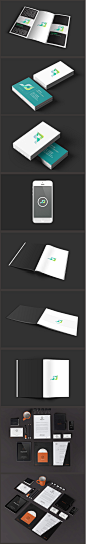 VI设计模板智能贴图PSD源文件 VI VI下载 VI素材 折页 LOGO 画册 名片设计 名片-淘宝网