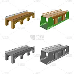 图标,分离着色,古老的,砖,图像,建筑业,横越,矢量,设计,收集