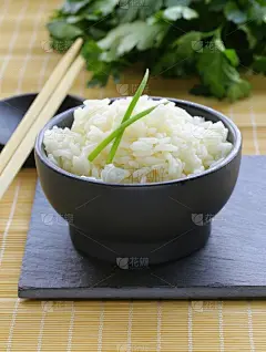 煮食,碗,黑色,白米,印度香米,长寿饮食,餐具,垂直画幅,无人,膳食