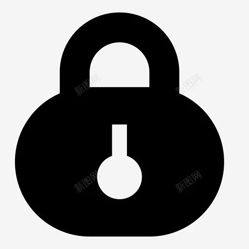 锁保护密码图标 标识 标志 UI图标 设计图片 免费下载 页面网页 平面电商 创意素材-花瓣网