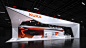 Exhibition  exhibition stand booth booth design brand experience Brand Indentity Event Stand Kuka